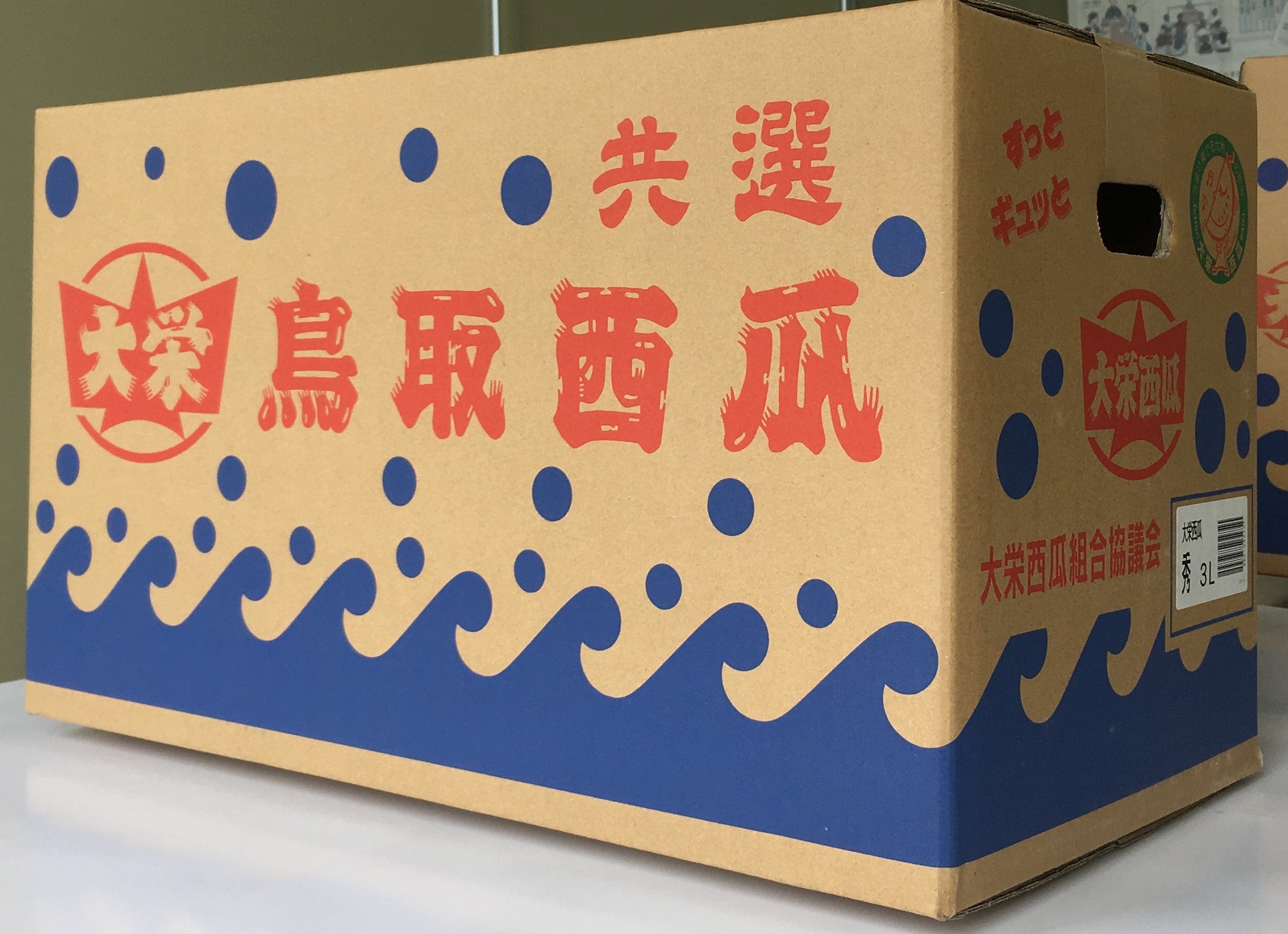 ア127 『加州 大井好雲斎』作『加賀蒔絵 一閑四方 朱瓜緑巻莨入 共箱