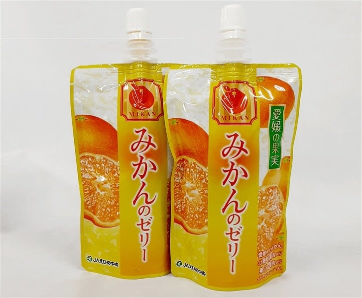 えひめ中央農協 伊予柑飲むゼリー 45本 果肉つぶつぶ入り えひめ中央