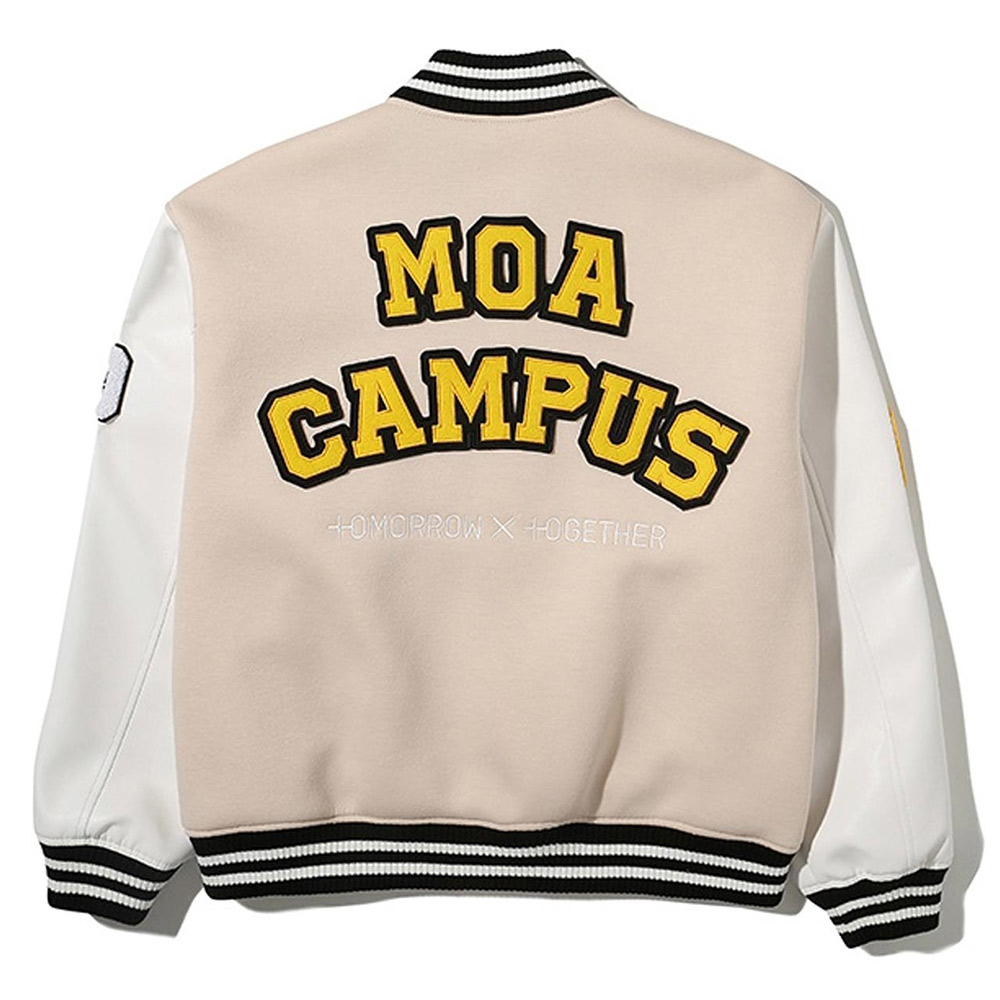 Campus MOA 2021 TXT Varsity Jacket - Jackets Masters