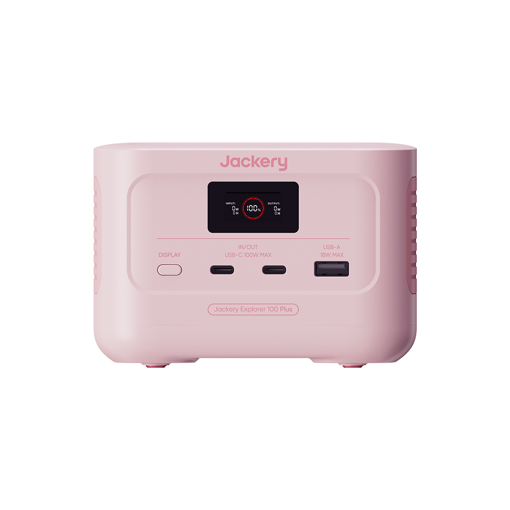 Jackery Explorer 100 Plus｜ソーラー充電対応で飛行機に持ち込める