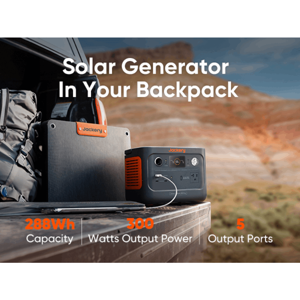 Jackery Explorer 300 Plus Portable Power Station - Jackery