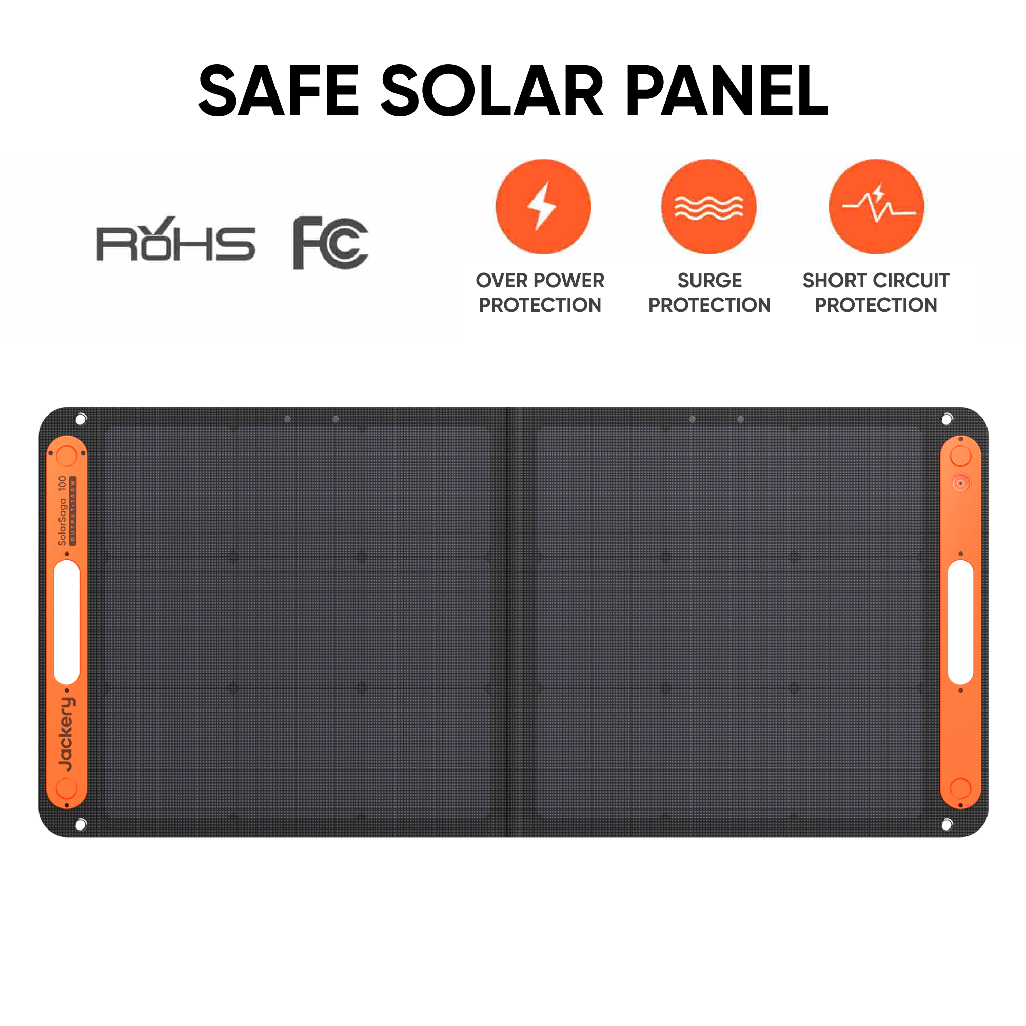 Jackery SolarSaga 100W Solar Panel - Jackery