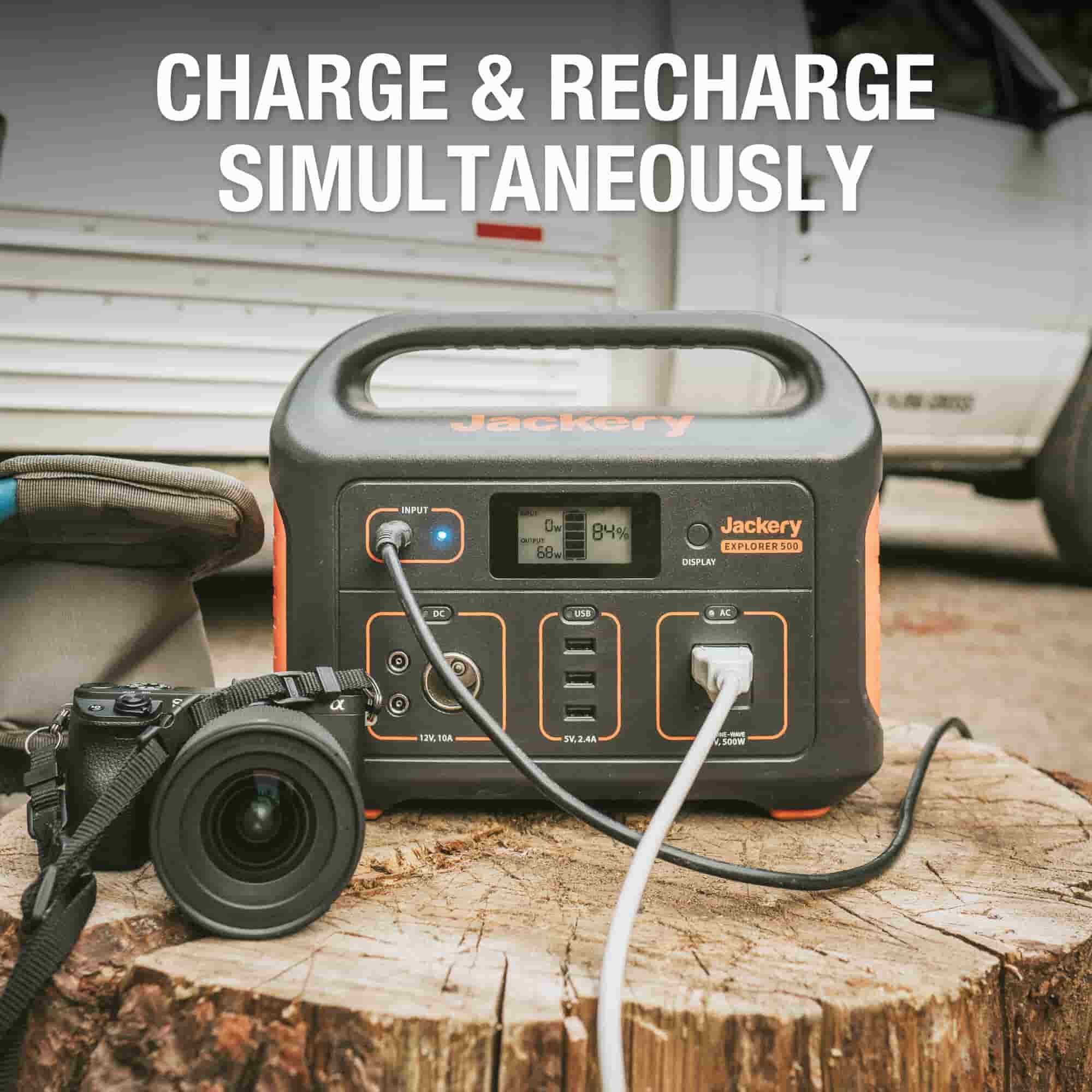 Jackery Explorer 500W Portable Power Station - Jackery