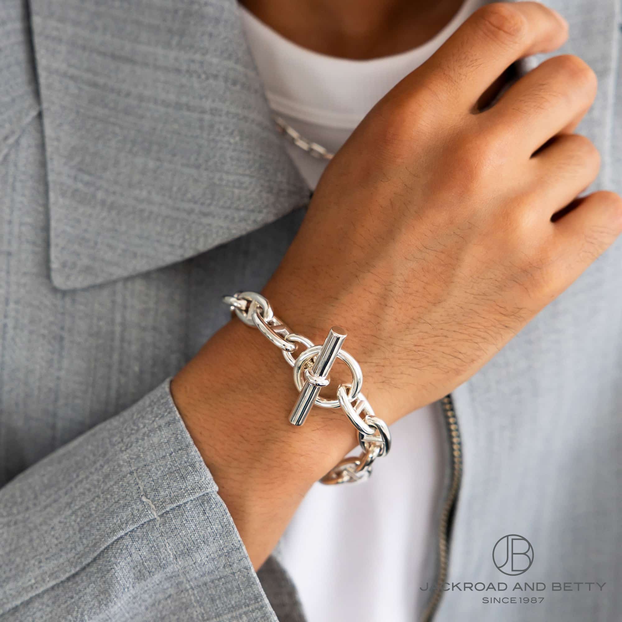 シェーヌ・ダンクル ブレスレット GM 14コマ[H101672B 014] Chaine d