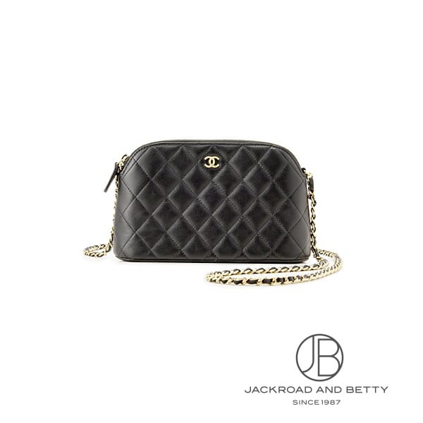 ❤CHANEL❤非売品 ブラック チェーン クラッチ ショルダーバッグ 楽天
