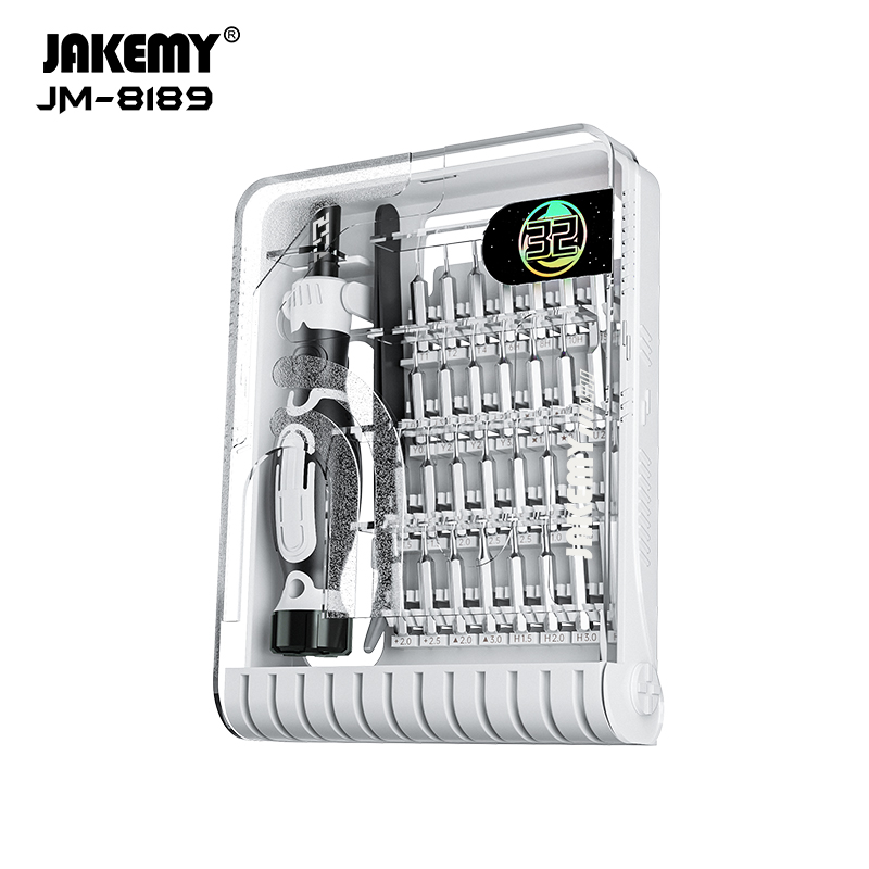 32 in 1 JM-8189b Precise Screwdriver Kit & Tweezers - Jakemy