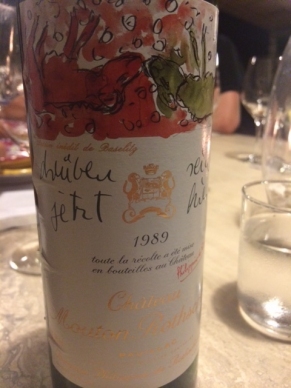 1989 Chateau Mouton-Rothschild Pauillac - JamesSuckling.com
