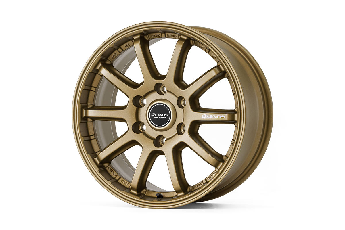 JAOS TRIBE CROSS 18×8.5J+55 6H139.7 チタニウムゴールド ｜株式会社