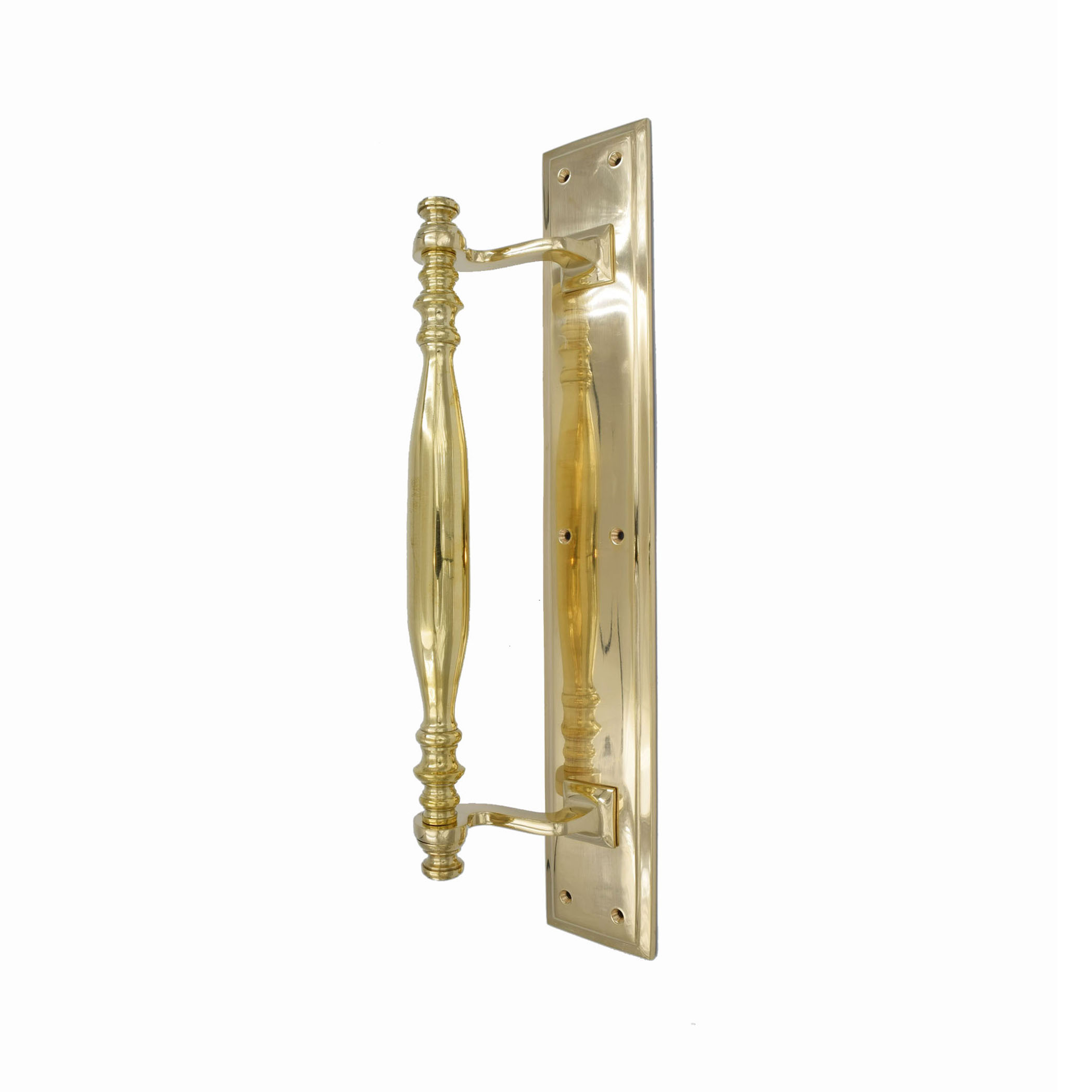 商品詳細_真鍮 ヴィクトリアン ドアハンドル15”（フィンガープレート付）