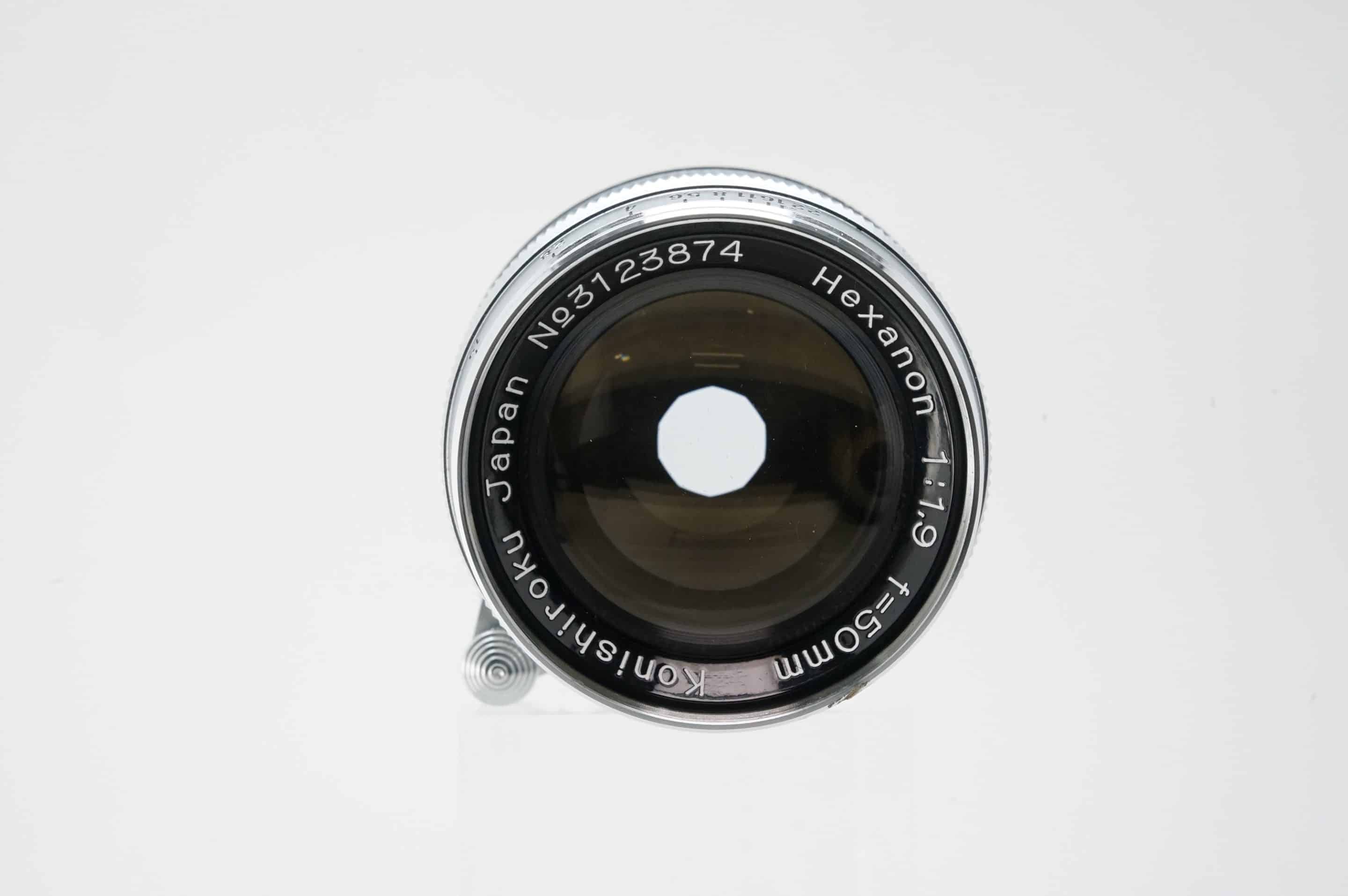 Konica Hexanon L50mm f1.9 late version - Japan Camera Hunter