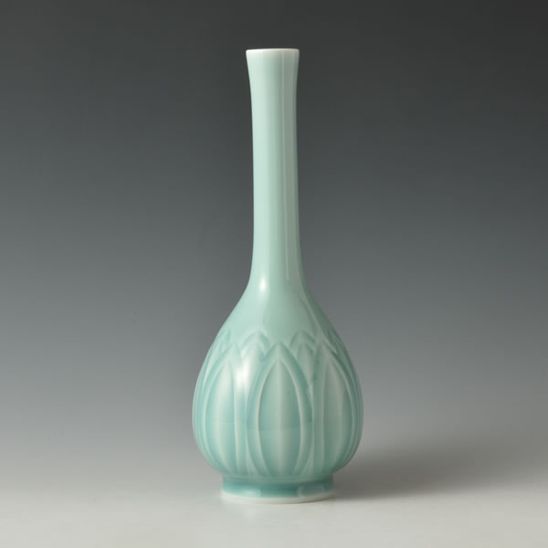 鍋島焼 小笠原長春(7代) 青磁 鉢