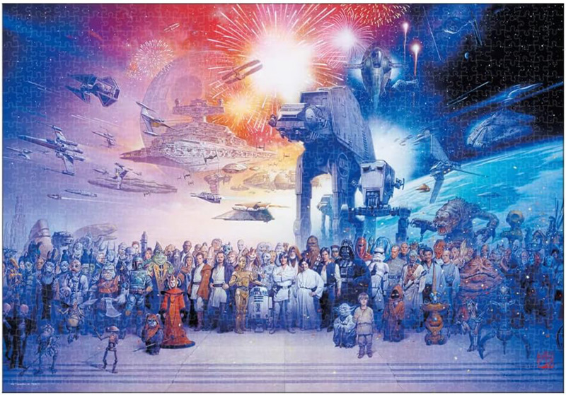 Tsuneo Sanda ステンドアートジグソーパズル スター・ウォーズ