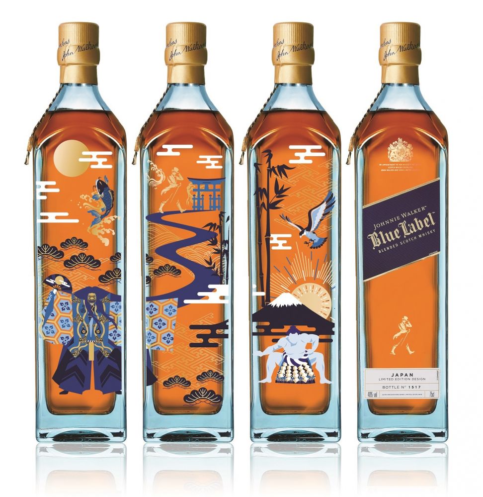 ジョニーウォーカー ブルーラベル ジャパン限定デザイン 750ml 40