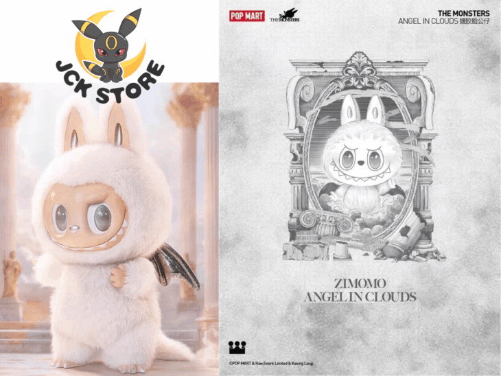 58cmLabubuTHE MONSTERS ANGLE IN CLOUDジモモ - in Clouds In