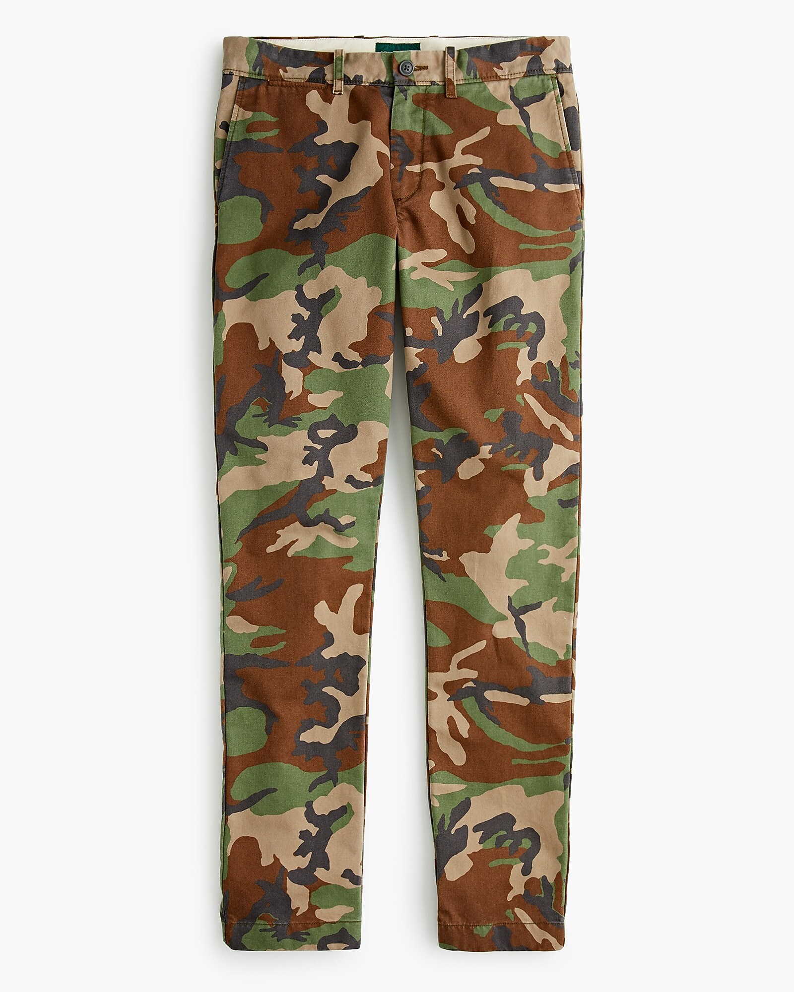 484 Slim-fit Pant In Camouflage Broken-in Chino For Men | J.Crew