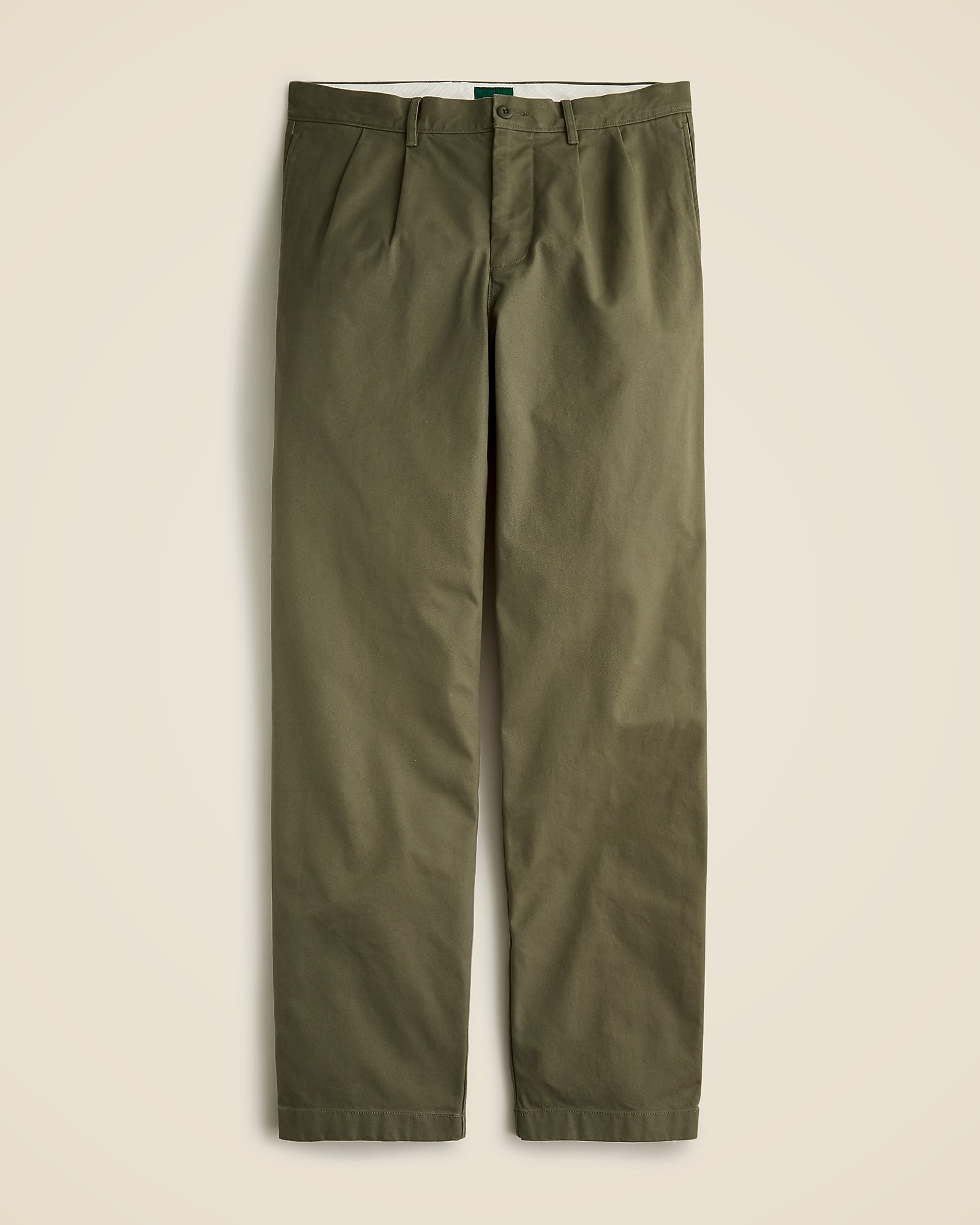Classic Double-pleated Chino Pant For Men | J.Crew