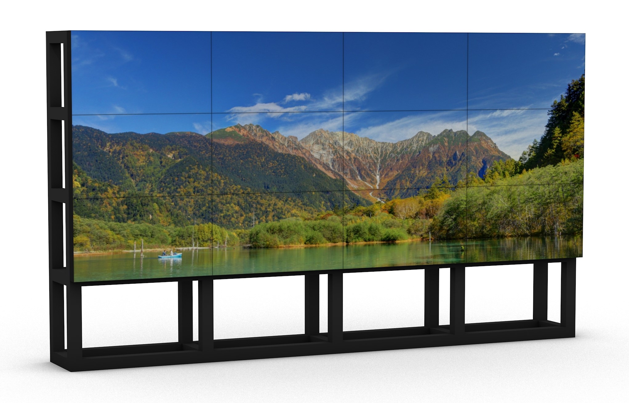 0.88mm超薄型ベゼル 屋内用液晶ディスプレイ