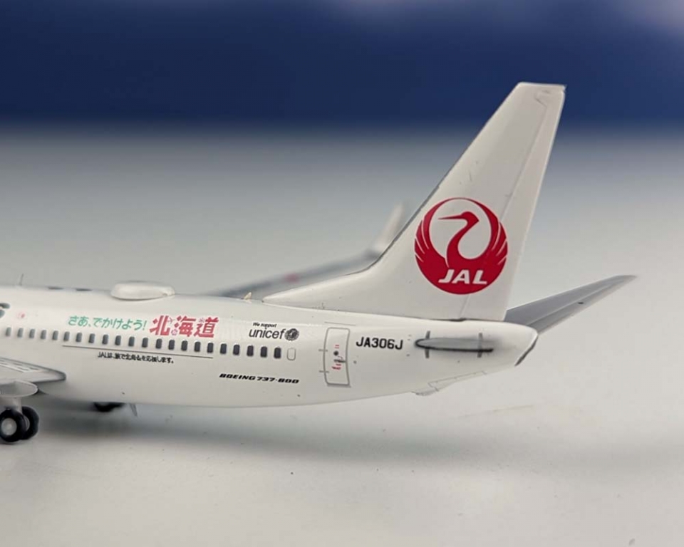 www.JetCollector.com: JAL Boeing B737-800 Support Hokkaido JA306J