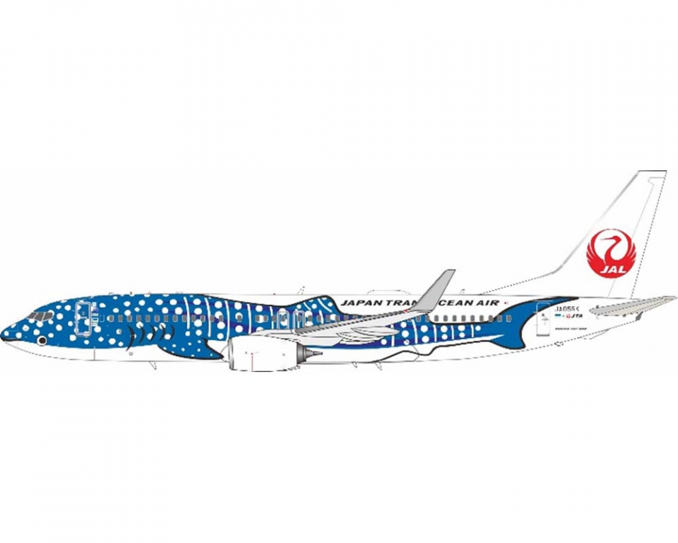 www.JetCollector.com: Japan Transocean B737-800 Jinbei Jet Livery