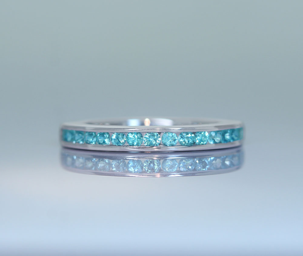 ringo☆ブラジル産バターリャパライバトルマリン☆リングオーダー