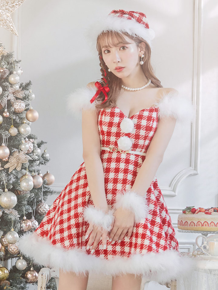 サンタSALE!!】【サンタコス 5点セット】【XS-Lサイズ/1カラー