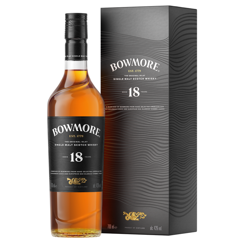 Bowmore 18 Years Old - 700ml | Single Malt Whisky | Direct Import