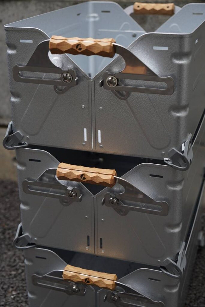 peak シェルフコンテナ シェルコン アシモグリップ付き peak シェルフ