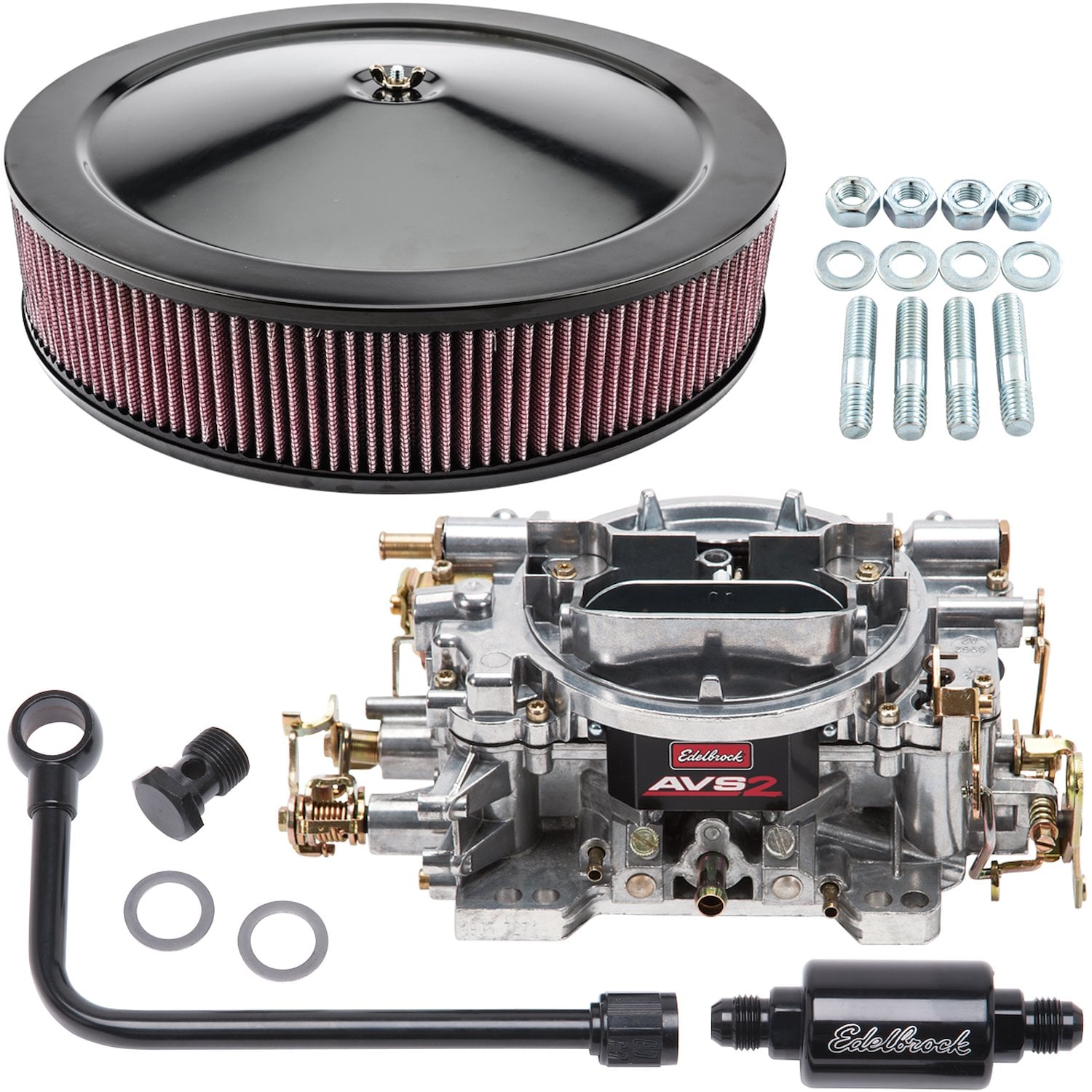 Edelbrock 1905K1: AVS2 650 CFM Carburetor Kit - JEGS