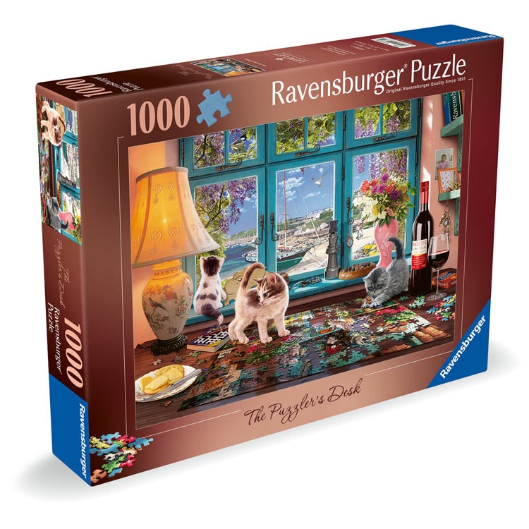 ジグソーパズル 1000ピース Puzzler's Desk ラベンスバーガー｜