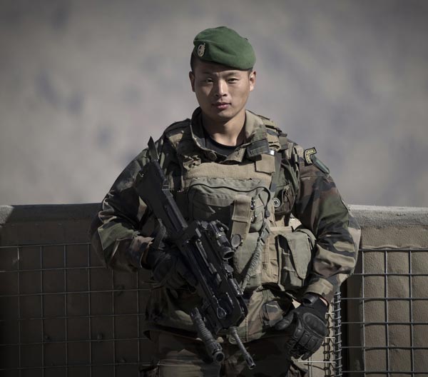 アフガニスタンに展開する国際治安支援部隊（IS…：フランス外人部隊