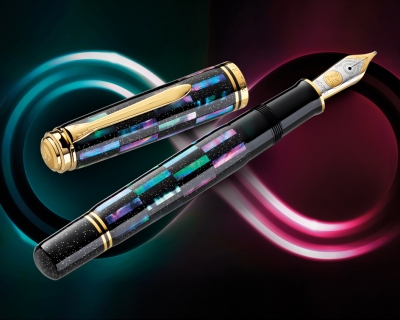 ペリカン・螺鈿限定万年筆「市松 漆黒」 | 日本輸入筆記具協会