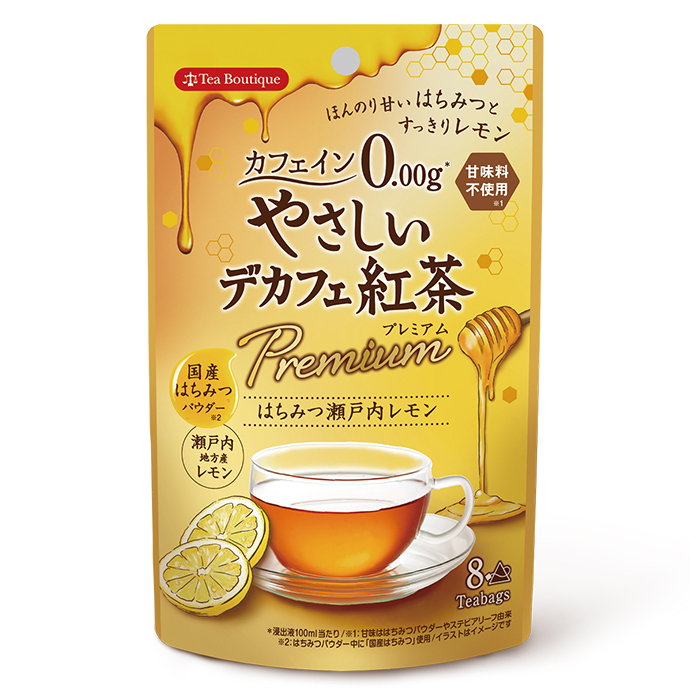 ティーブティック やさしいデカフェ紅茶プレミアム はちみつ瀬戸内