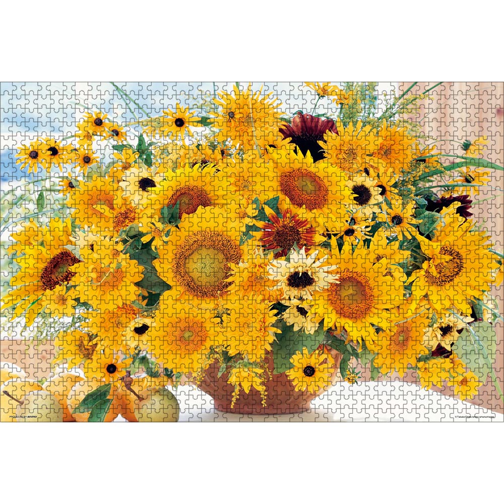 村上隆 もののけ京都 金色の空の夏のお花畑 パズル フラワー MURAKAMI