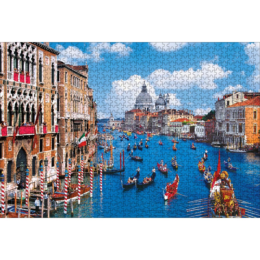 ジグソーパズル 世界の風景 1000ピース 水の都ヴェネツィア 50×75cm