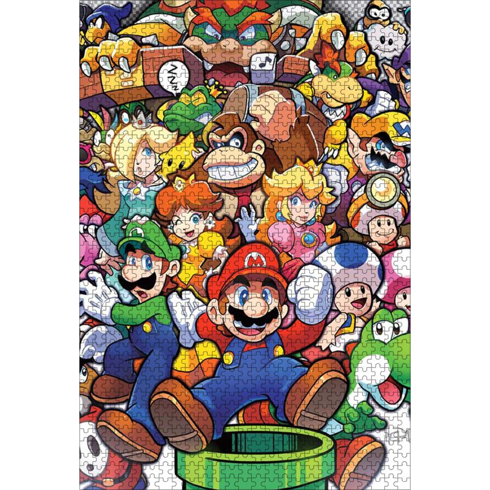 マリオ ジグソーパズル 1000ピース 50×75cm | ジグソーパズル通販専門