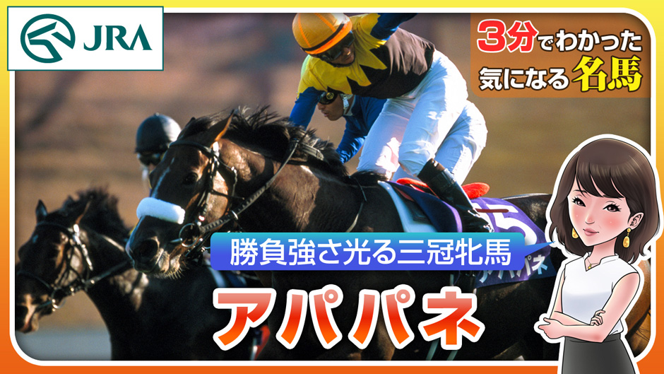 アパパネ｜3分でわかった気になる名馬 JRA