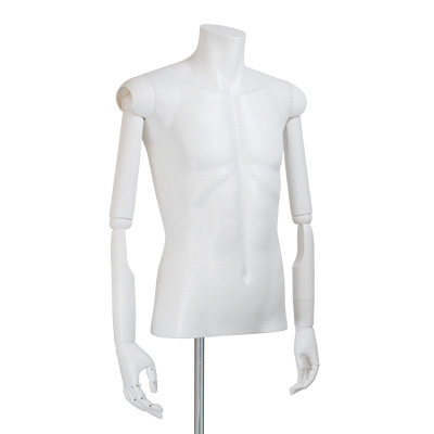 メンズ トルソー（ボディ）腕付｜店舗什器・販売 【ジュウキ屋online】