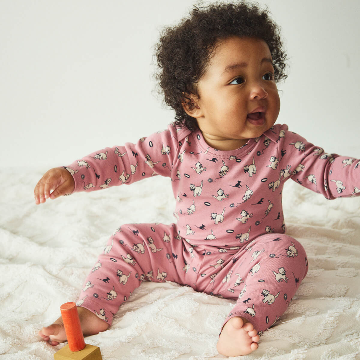 新品】misha&puff Baby Legging 18-24m Baby Legging in Antique Rose