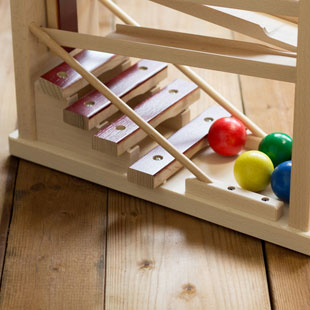 木製スロープ コロコロシロホン KOIDE【送料無料】｜木のおもちゃ専門