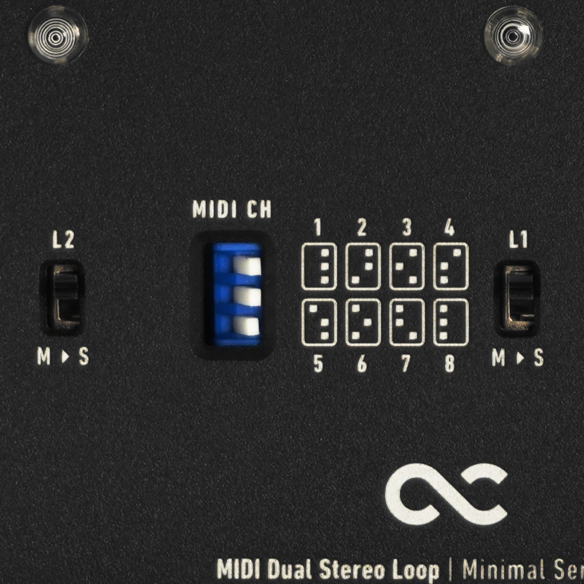 One Control Minimal Series MIDI Dual Stereo Loop – OneControl