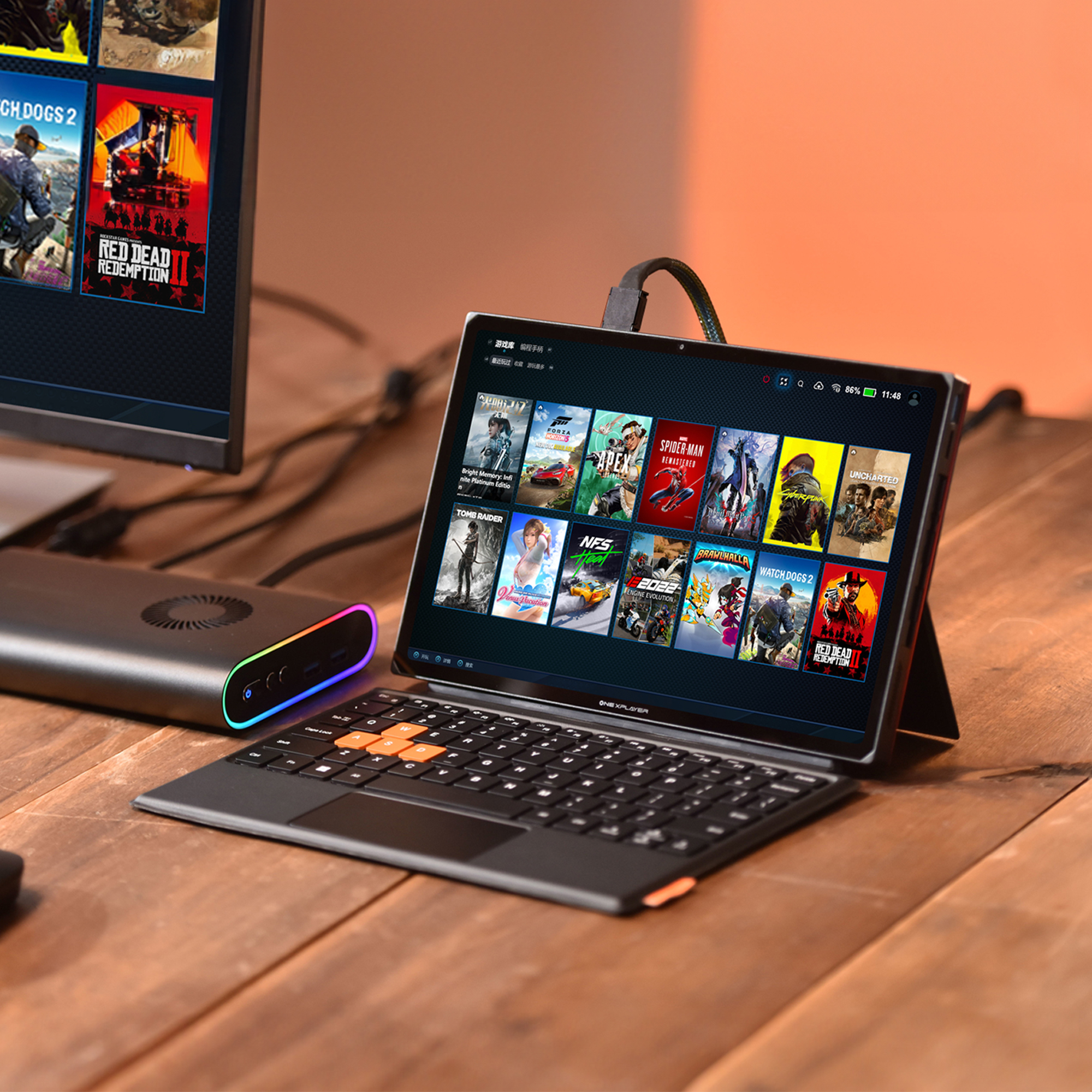 ONEXPLAYER X1 専用カバーキーボード（101英語キーボード配列） - One