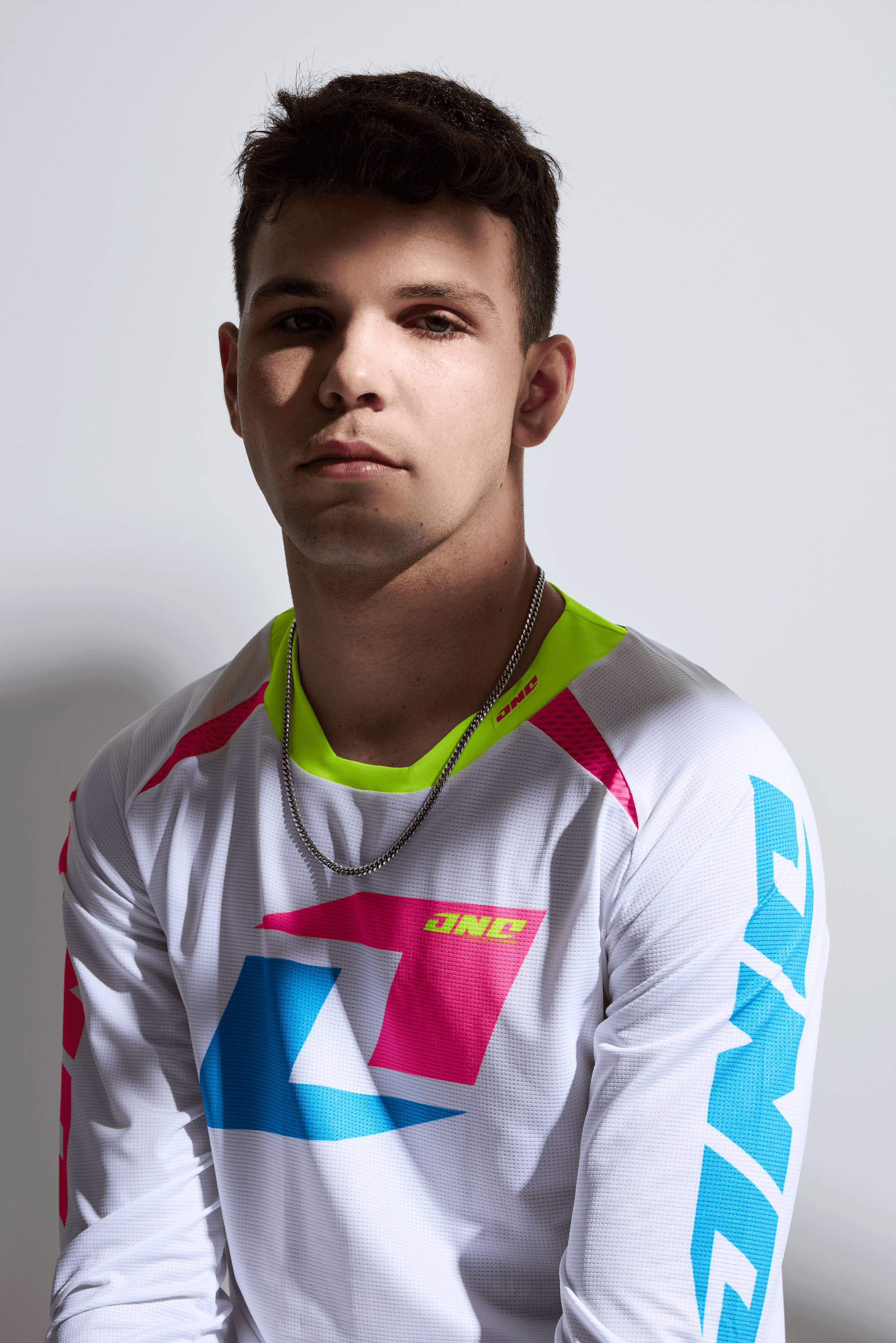 X-297 Jersey - MIAMI WHITE – ONEIND RIDER SUPPORT