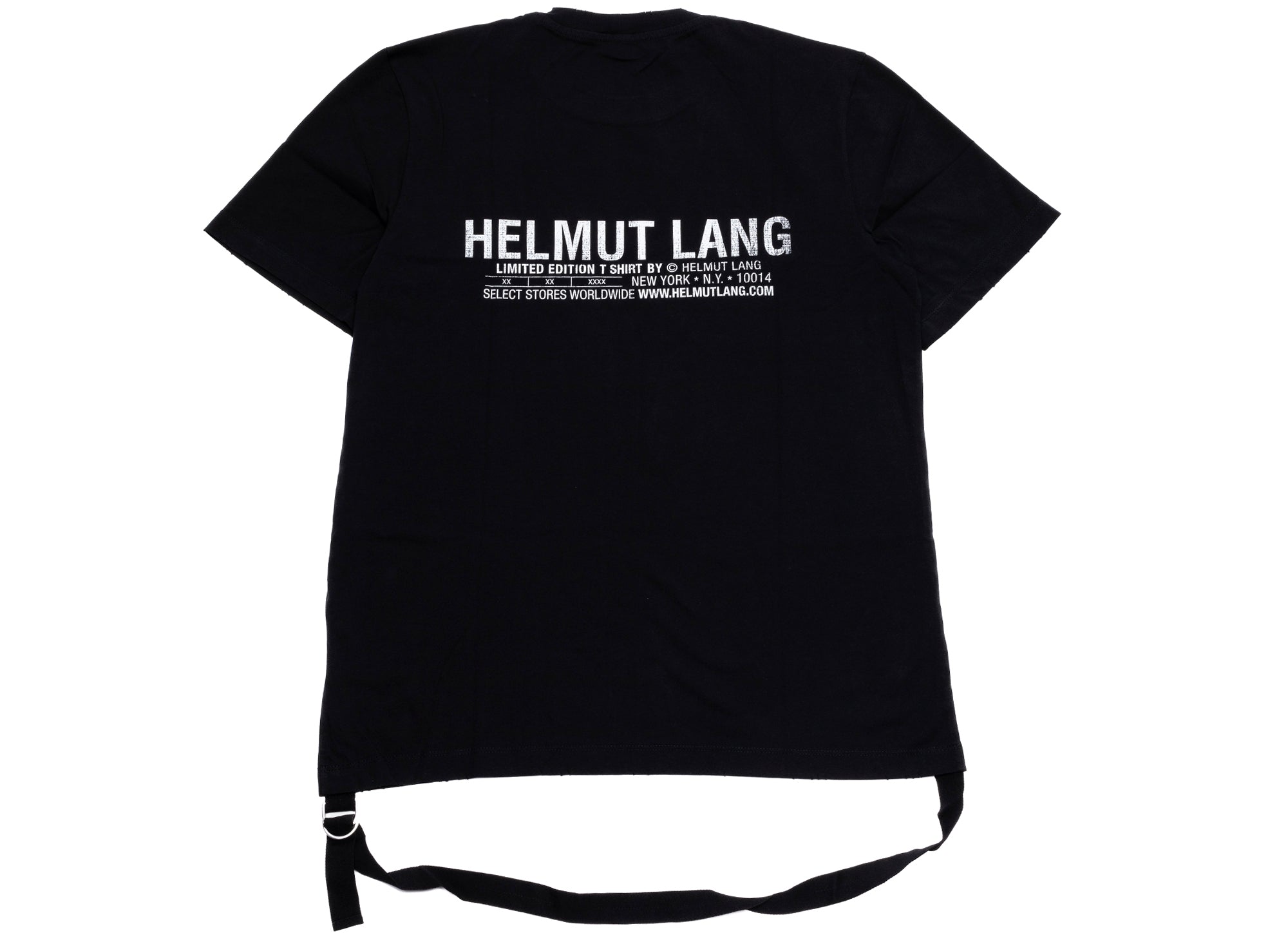 Helmut Lang New York S/S Tee in Black – Oneness Boutique