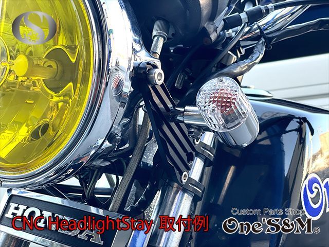 W650 純正ヘッドライトステー左右セット W400にも