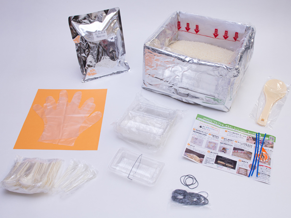 アルファ米炊き出しセット五目ごはん50食分｜商品情報｜尾西食品株式会社