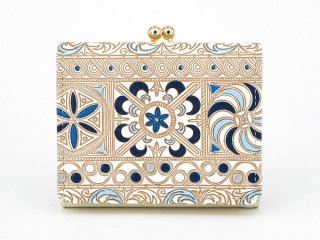 文庫屋「大関」錦紗＜青＞ - きんしゃ -