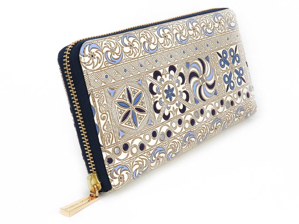 江戸時代 金唐草 銀細工金具 財布 タサオ 東さ8-0104☆2F サラナンの三