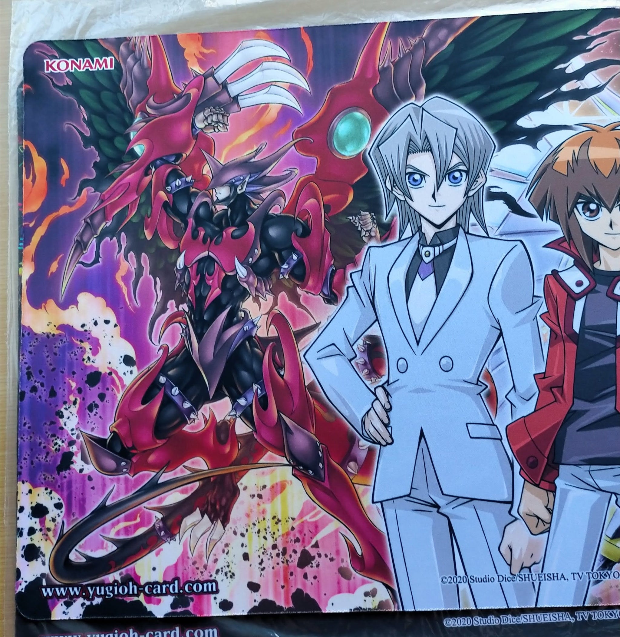 覇王十代＆E-HERO マリシャス・デビル プレイマット 覇王十代＆EHERO