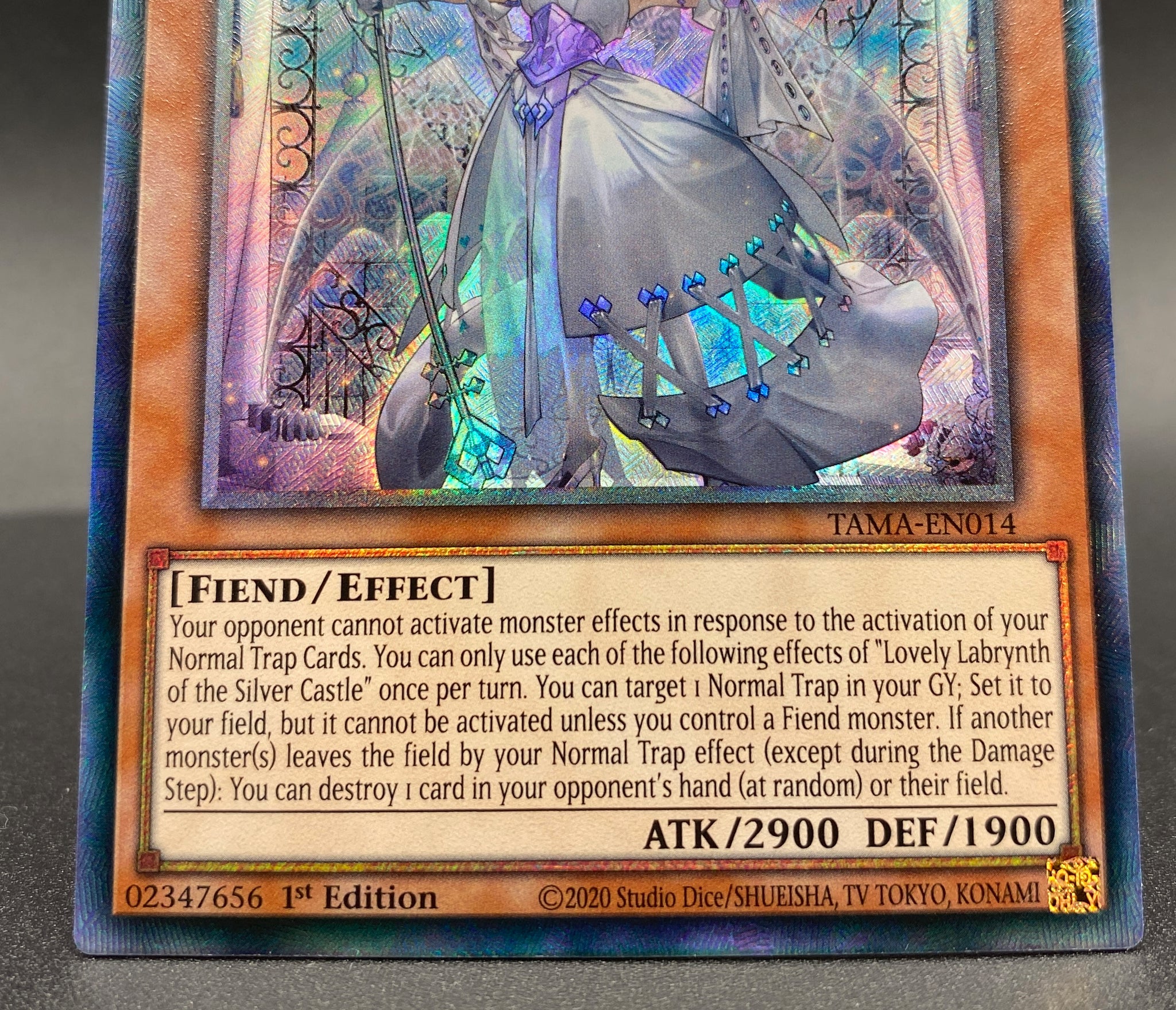 遊戯王 STAMP EDITION 白銀の城のラビュリンス lead