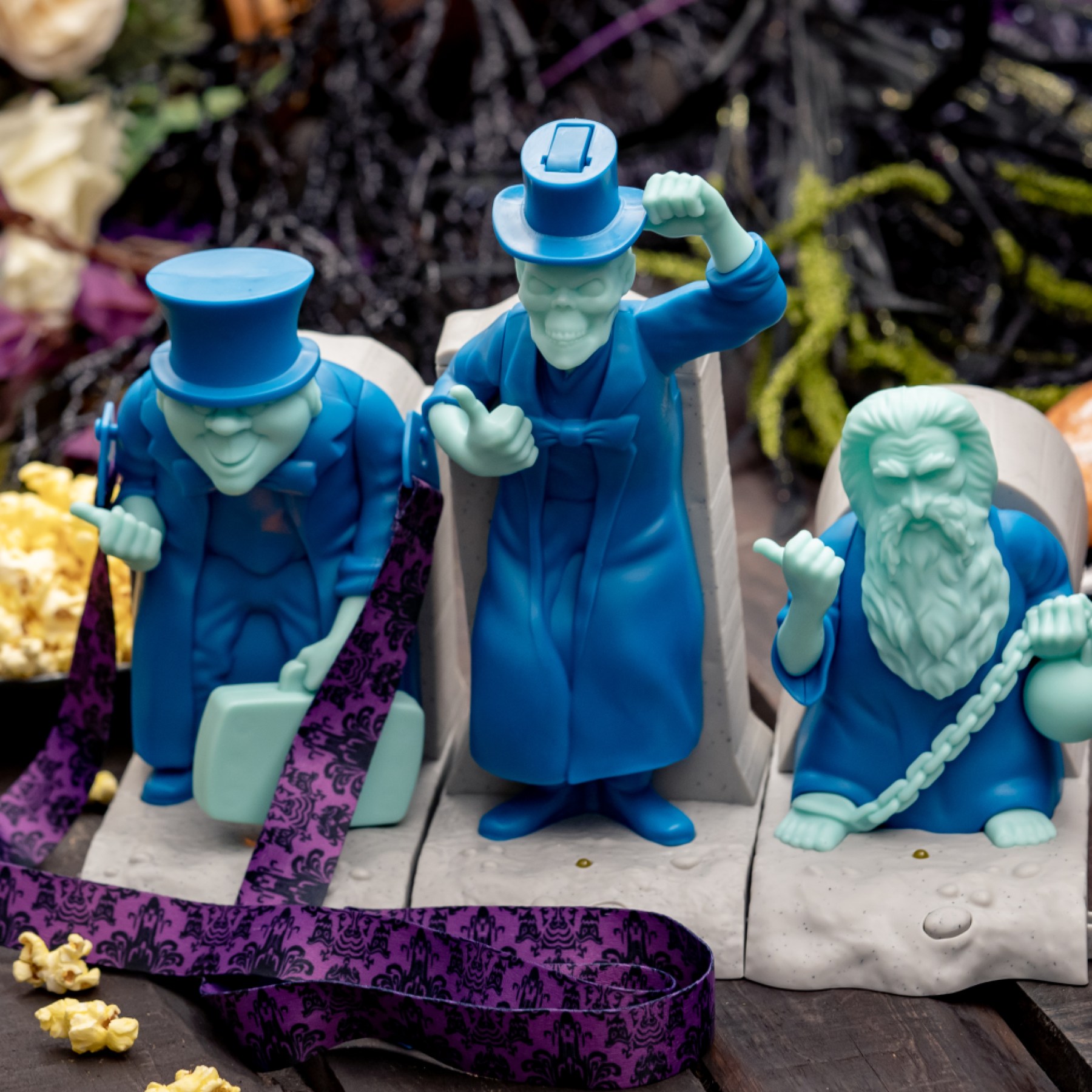 Disneyland unveils Hitchhiking Ghosts popcorn buckets and sippers